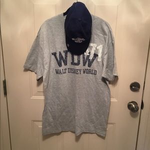 😀NEW Walt Disney World shirt and hat